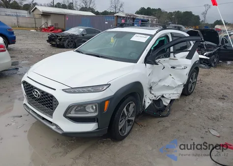 2021 Hyundai Kona Ultimate z USA, uszkodzony, nr VIN KM8K53A56MU742869